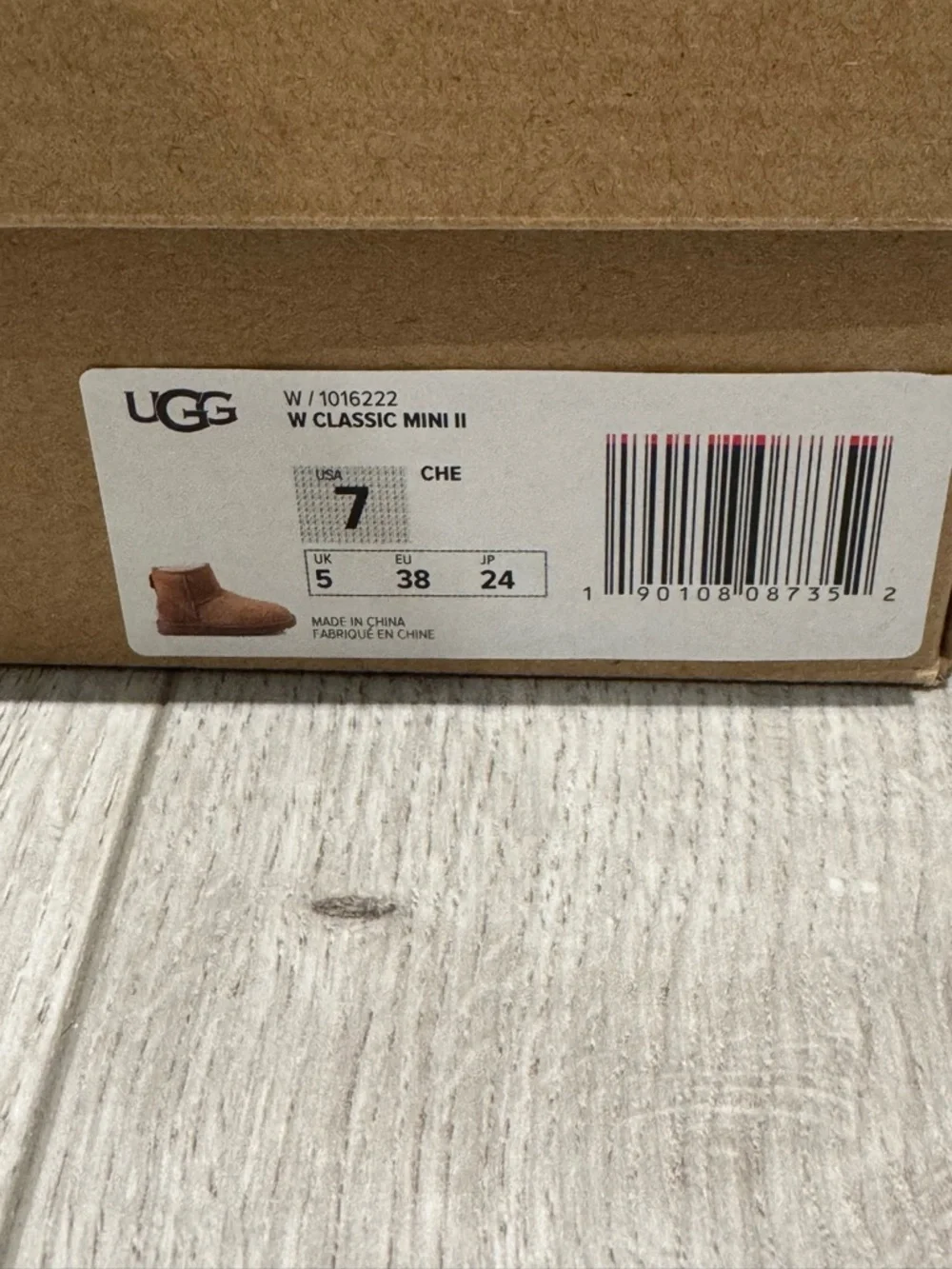 Ugg Classic Mini - chestnut - Picture 7 of 7